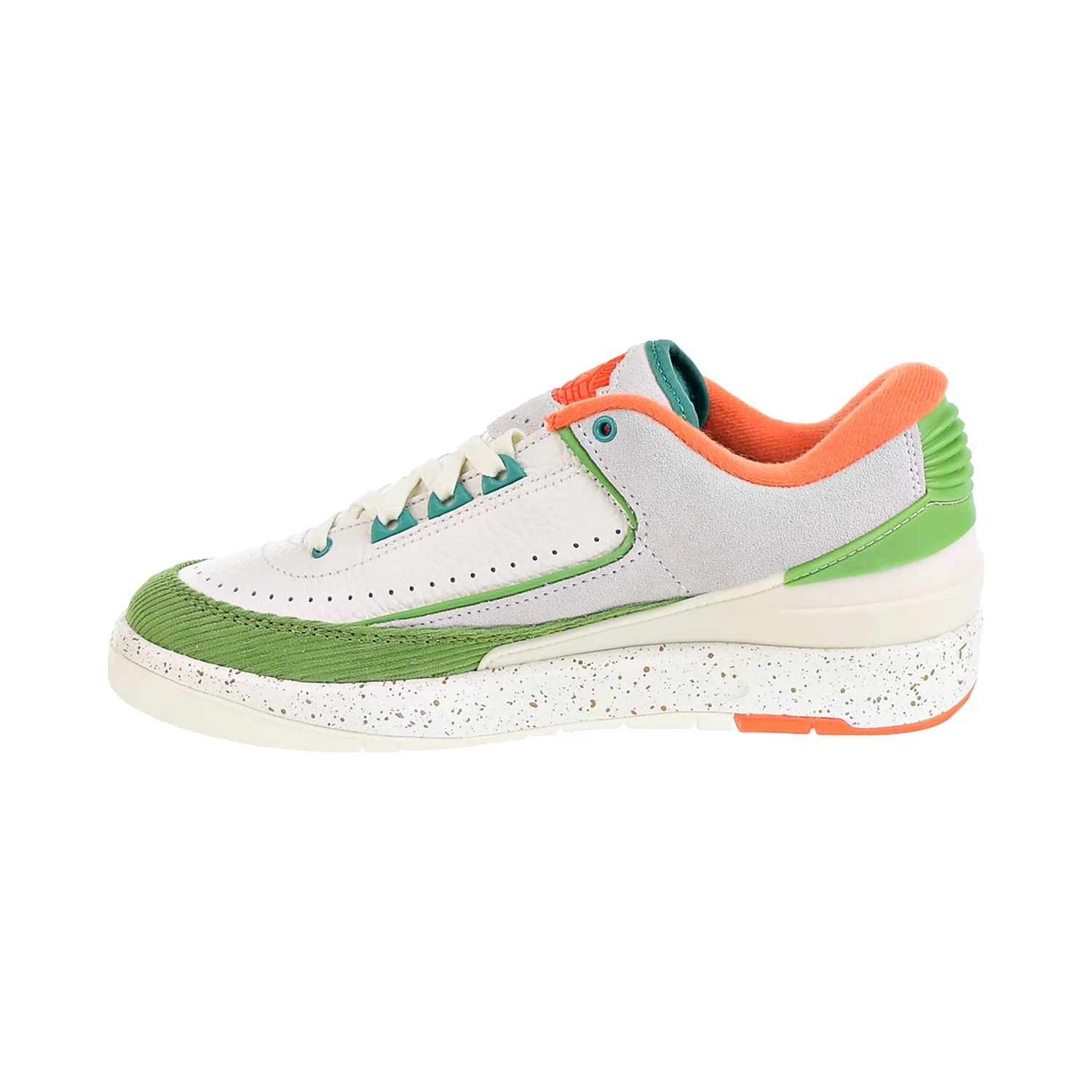 Air Jordan 2 Retro Low "Titan" Women's Shoes Sail-Safety Orange