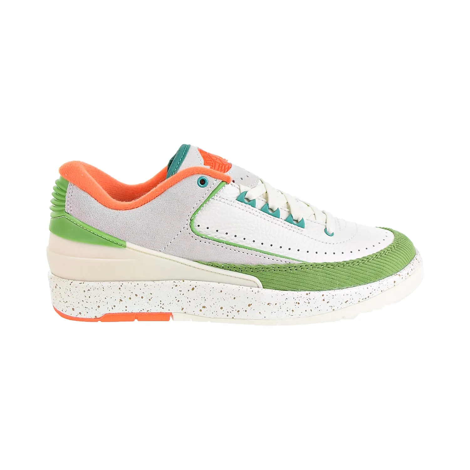 Air Jordan 2 Retro Low "Titan" Women's Shoes Sail-Safety Orange