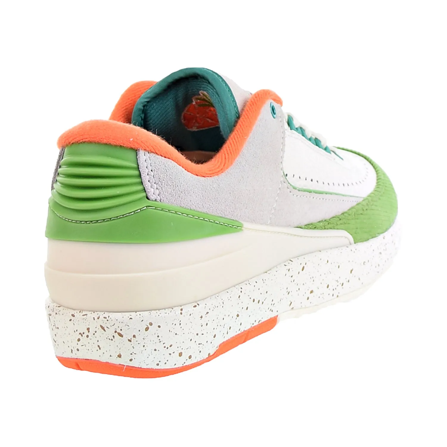 Air Jordan 2 Retro Low "Titan" Women's Shoes Sail-Safety Orange