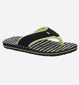 Animal Womens Swish AOP Flip Flops  - Sunshine Green