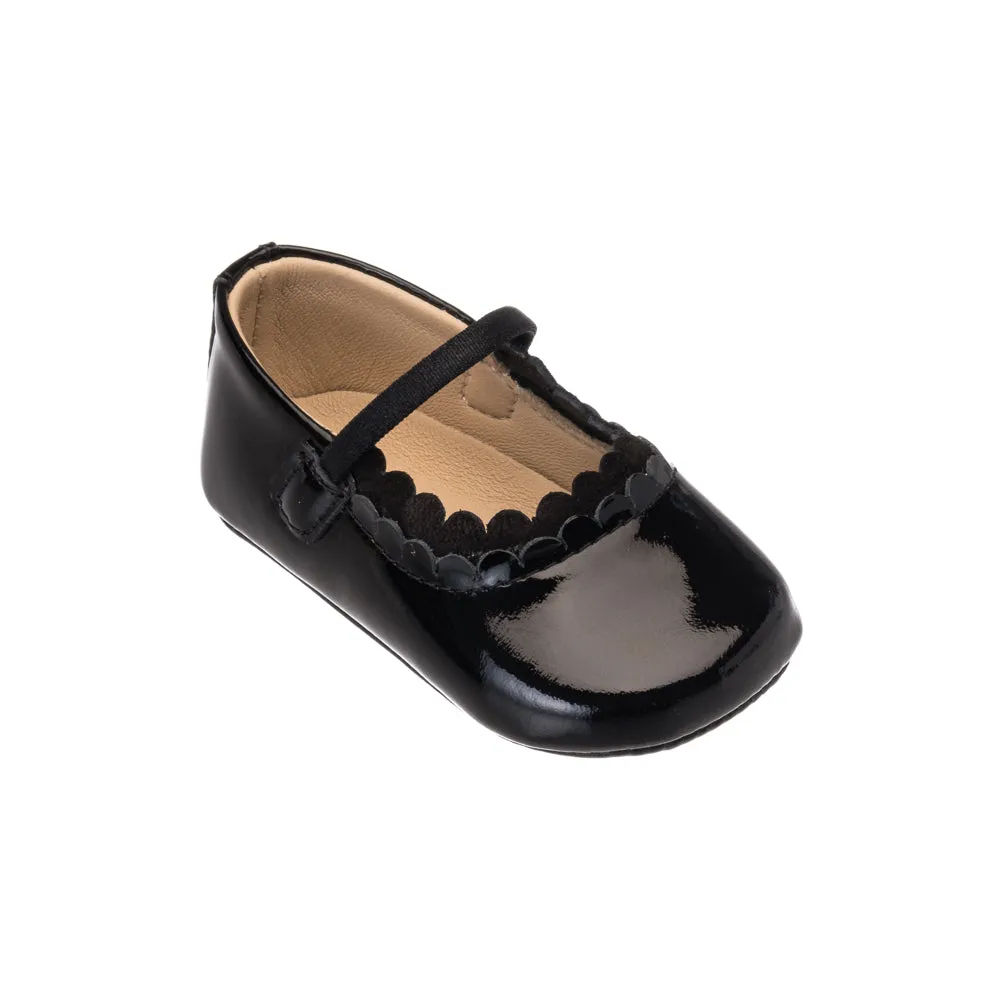 Ava Baby Ballet Patent Black