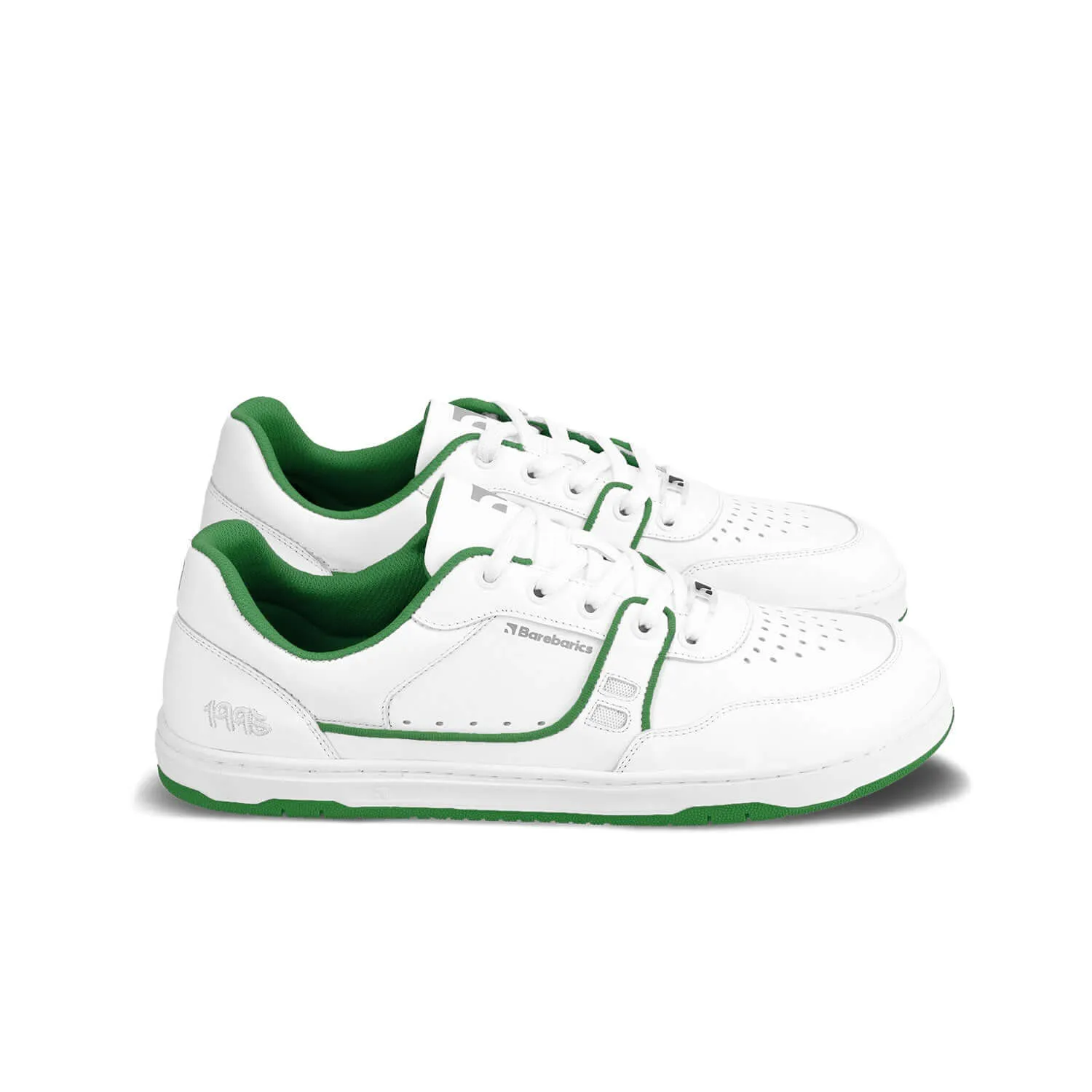 Barefoot Sneakers Barebarics Arise - White & Green