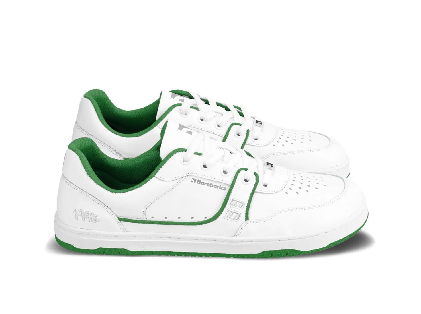 Barefoot Sneakers Barebarics Arise - White & Green