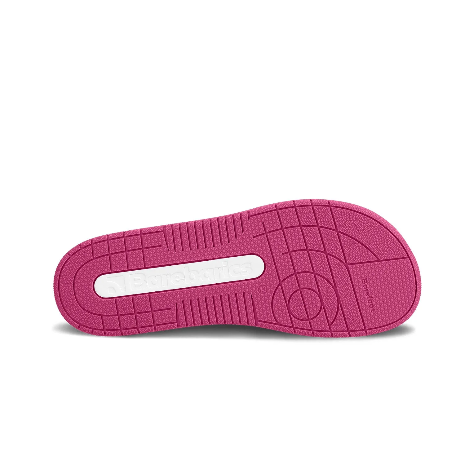 Barefoot Sneakers Barebarics Arise - White & Raspberry Pink CLEARANCE