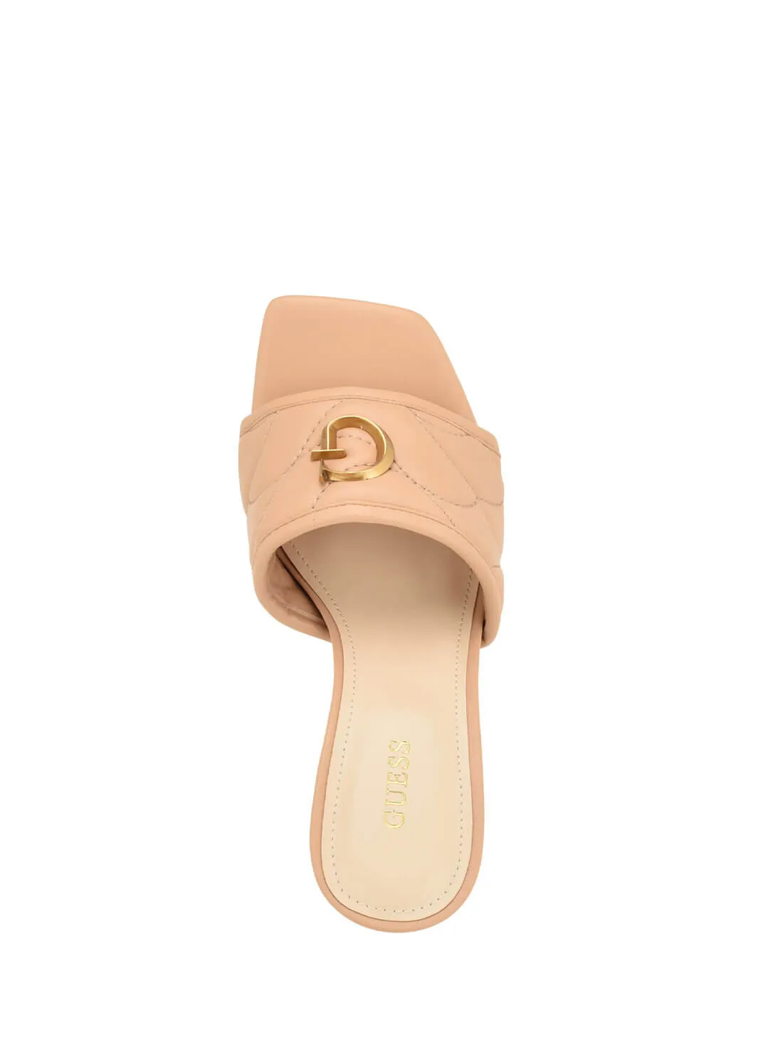 Beige G-Logo Yana Heels