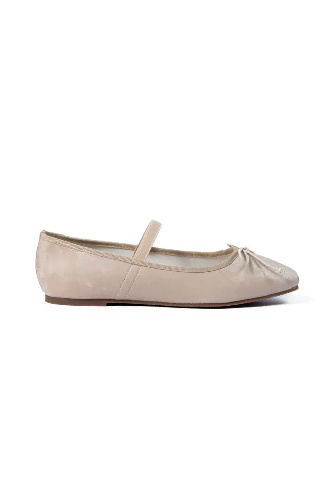 Brayden Beige Ballet Flats