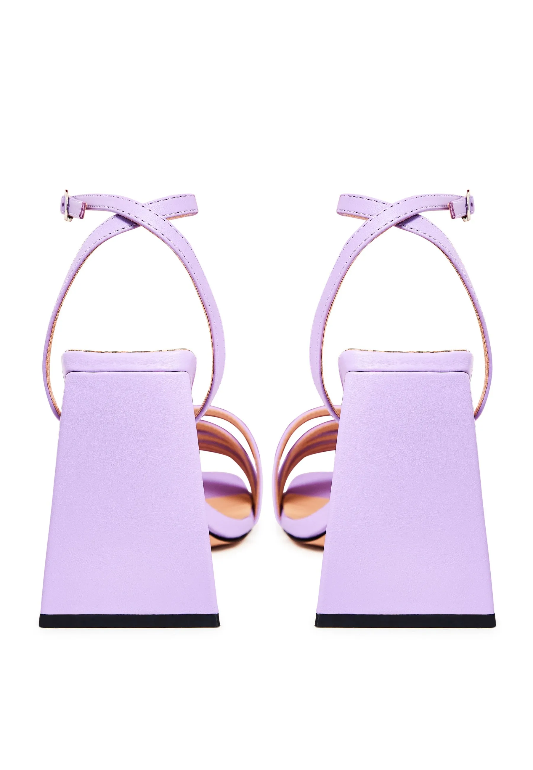 Chunky Comfort Sandals - Violet