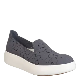 COEXIST in GREY Platform Sneakers