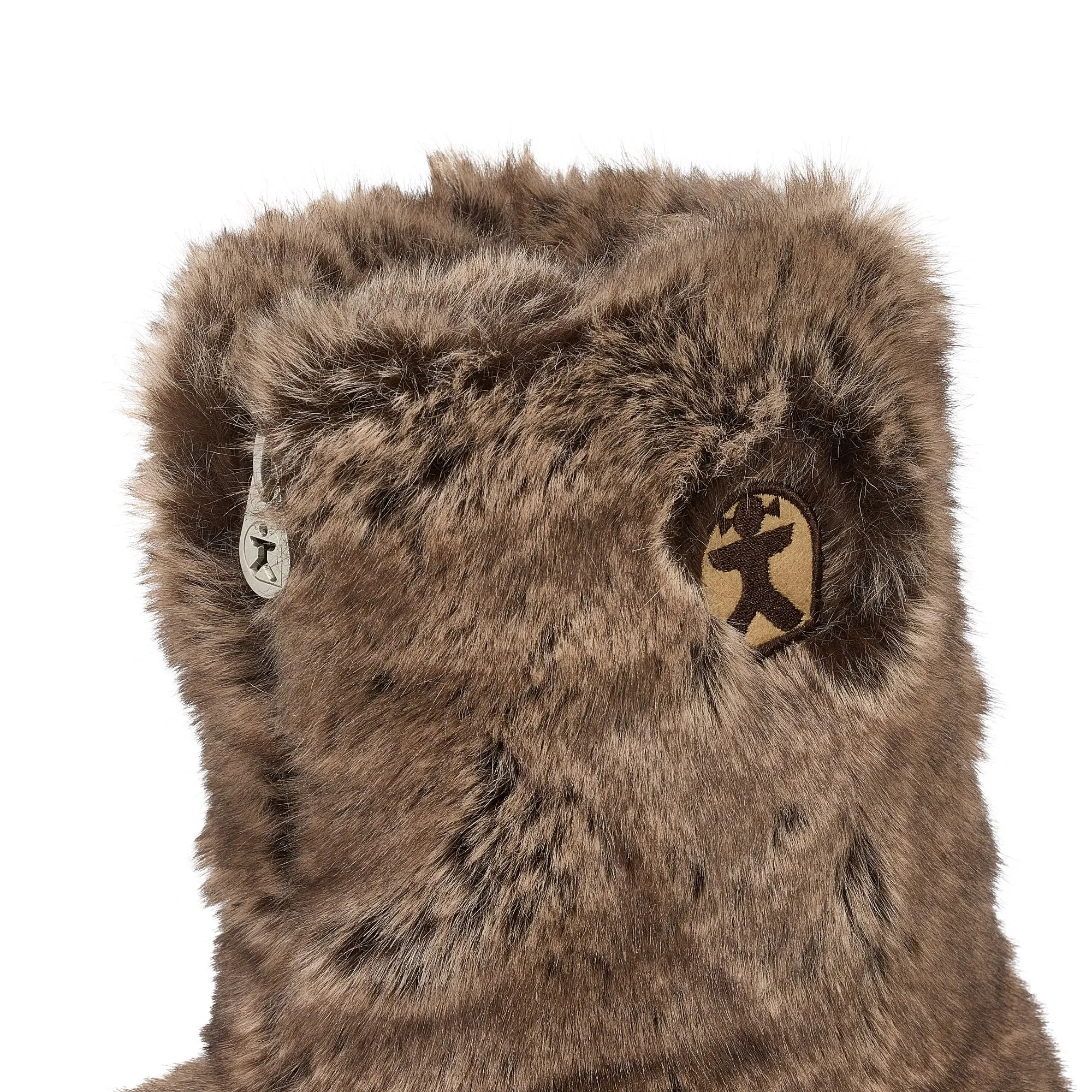 Cole - Short Luxury Faux Fur Boot - Jackal