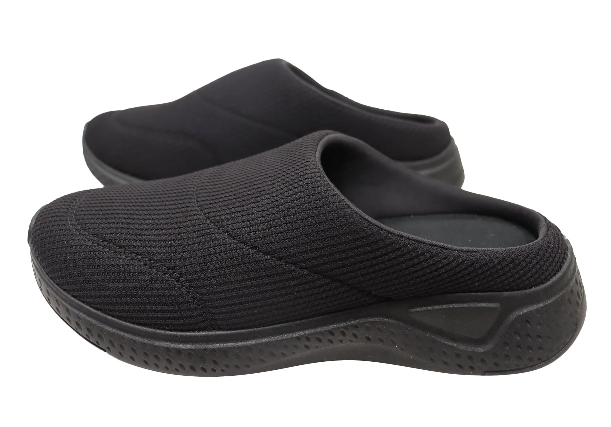 Comfortflex Traveller Womens Comfortable Cushioned Slip On Mules Shoes