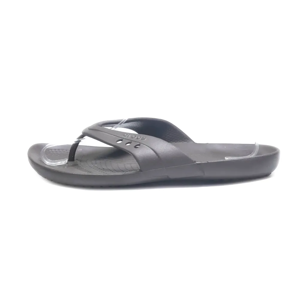 Crocs Flip Flops Eva Brown Colour For Women