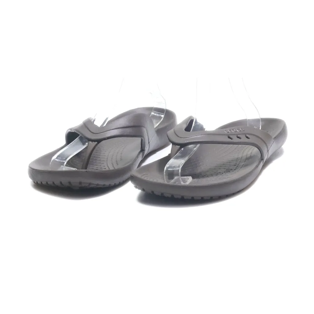 Crocs Flip Flops Eva Brown Colour For Women