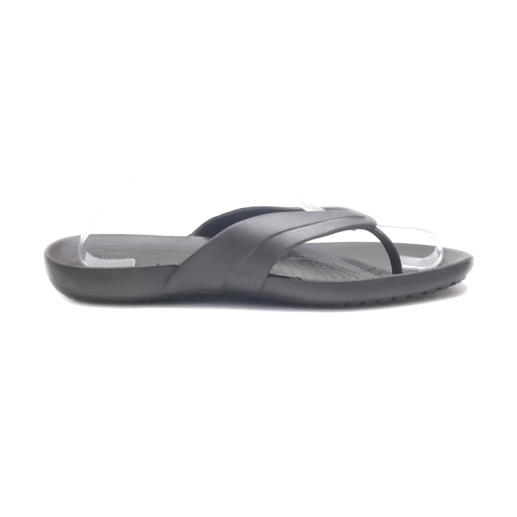 Crocs Flip Flops Eva Brown Colour For Women