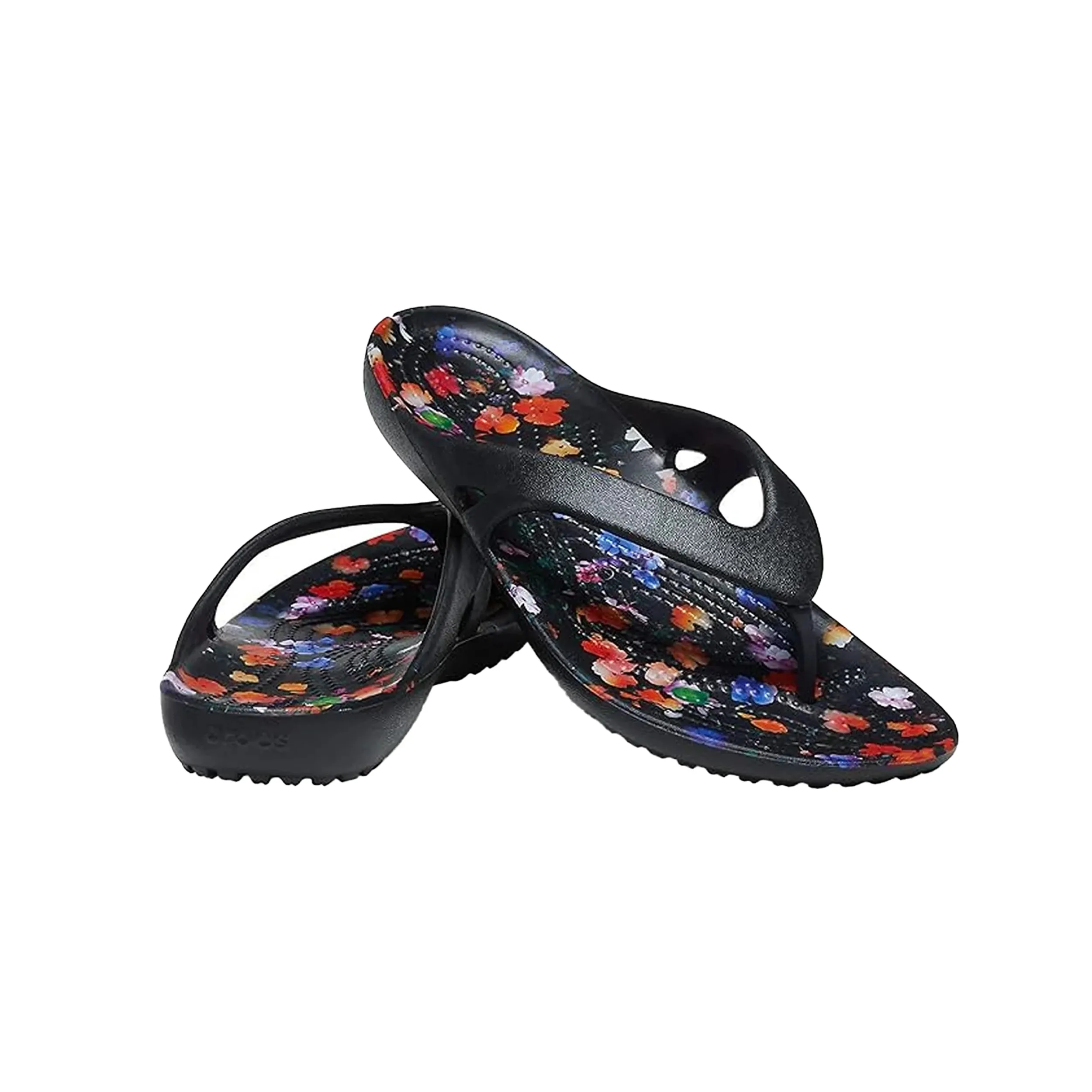 Crocs Girl's Kadee Ii Seasonal Graphic Flip Flops