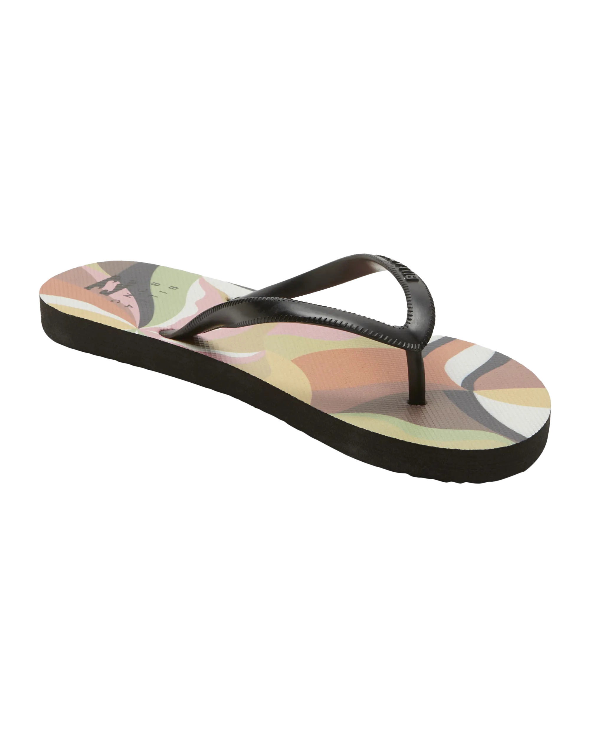 Dama Flip Flops in Black