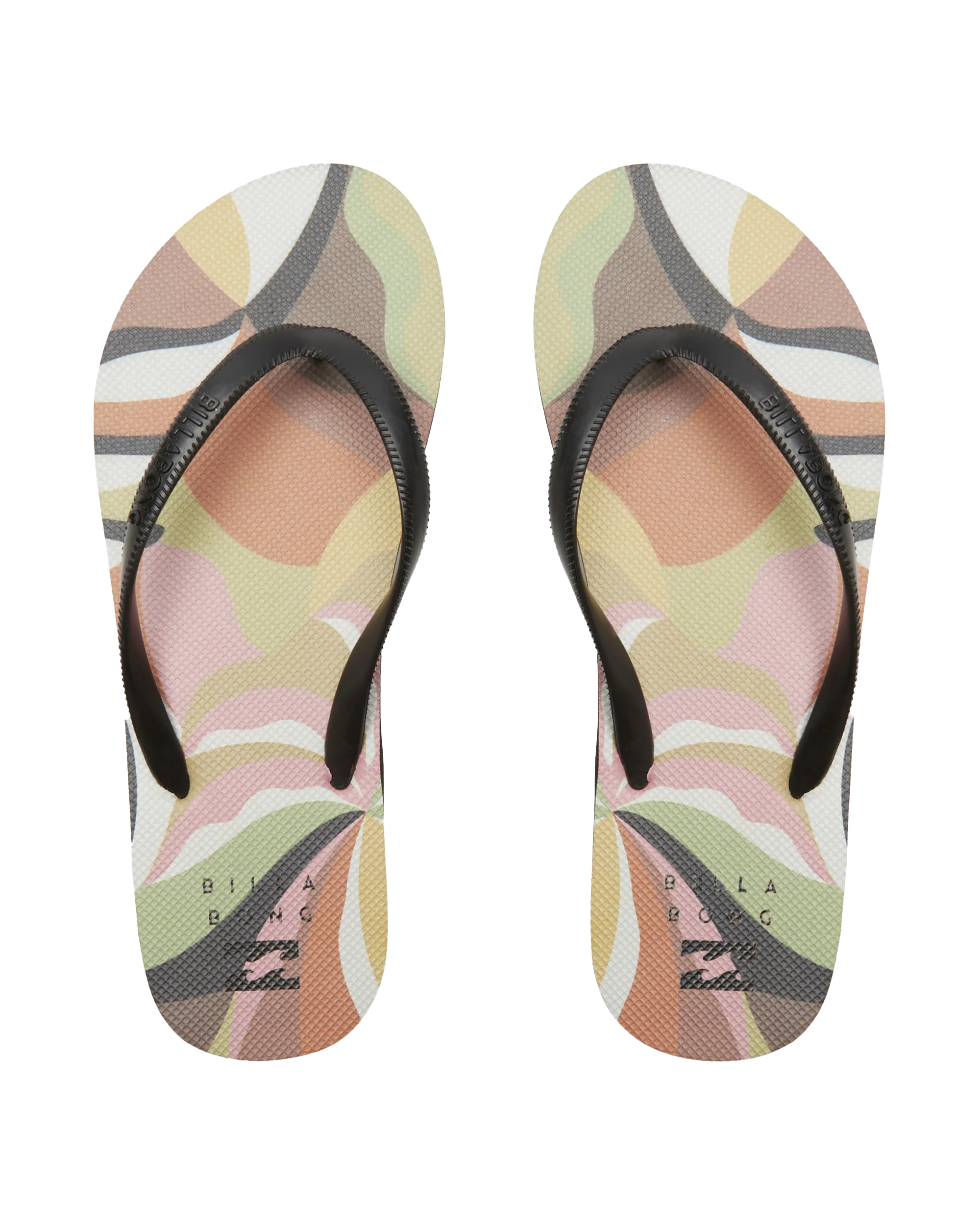 Dama Flip Flops in Black