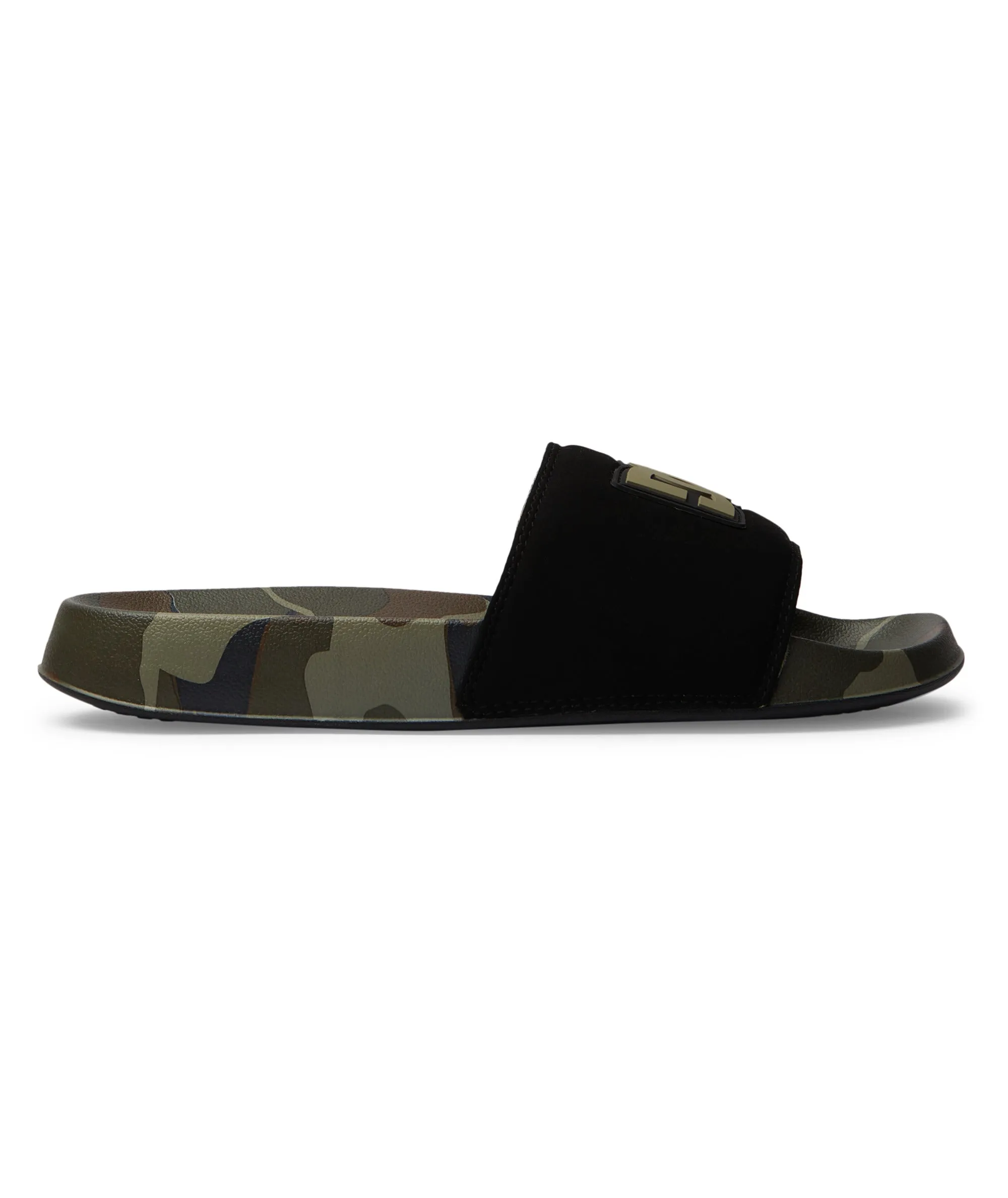 DC Shoes Mens DC SE Leather Slides