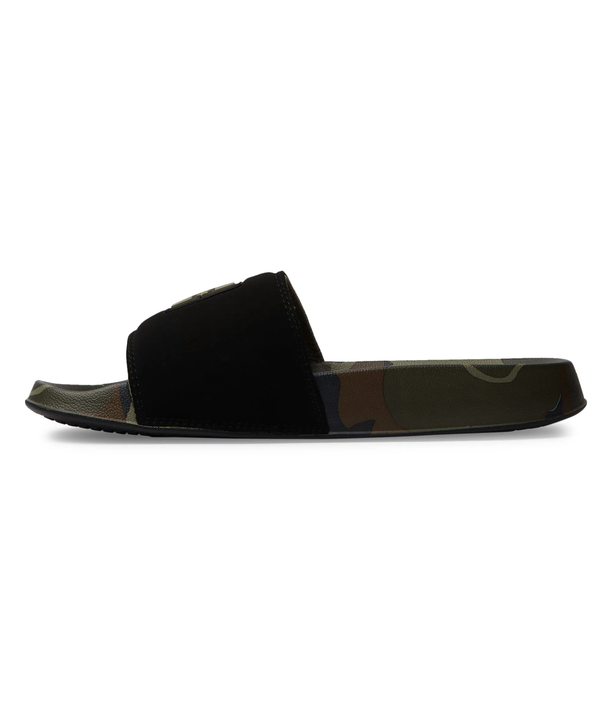 DC Shoes Mens DC SE Leather Slides