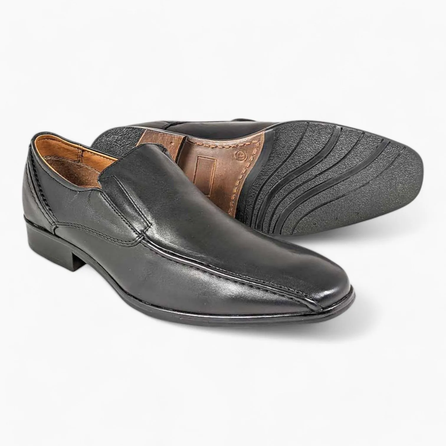 Dubarry Deegan Black Slip-On Dress Shoes – Comfortable Leather Formal Shoes