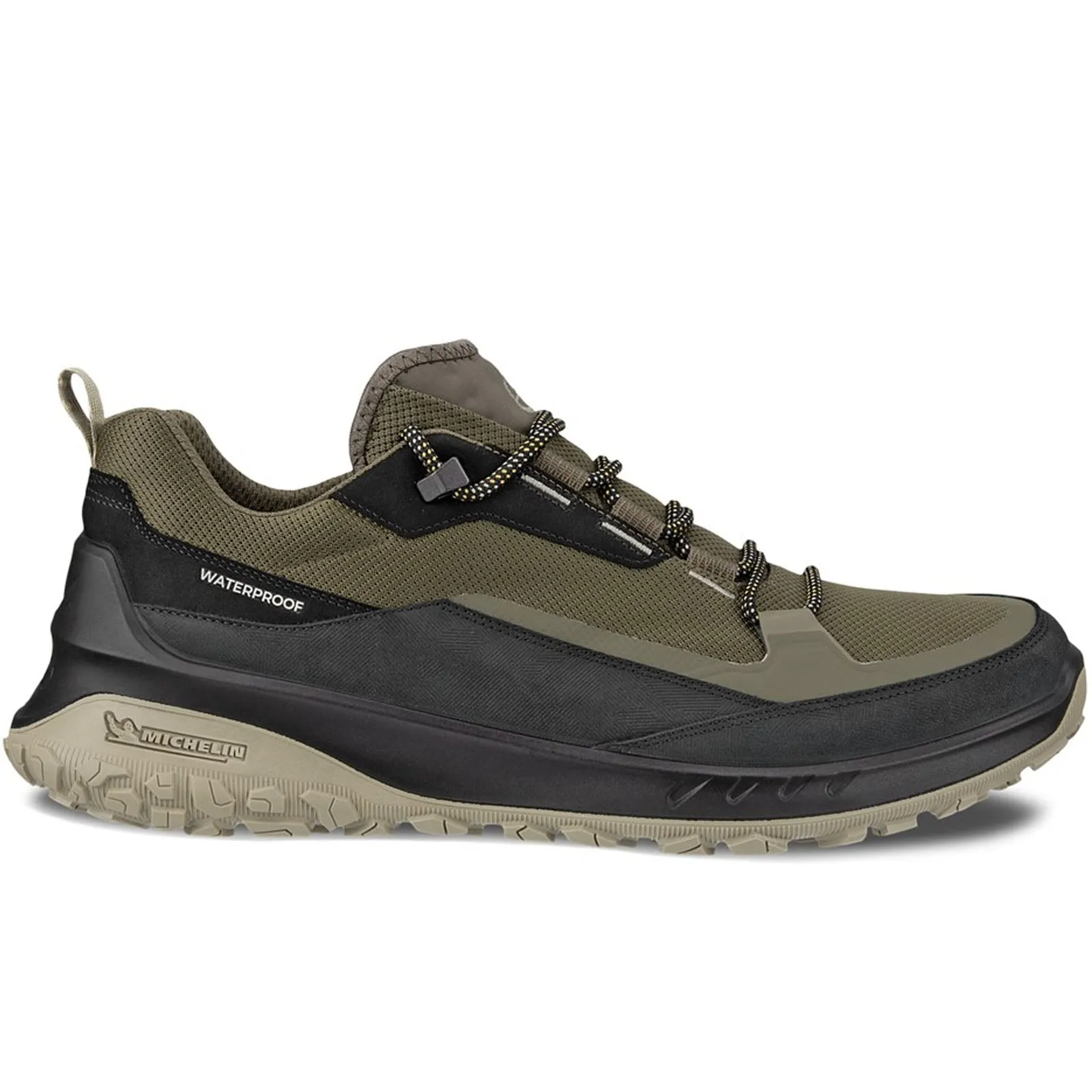 ECCO Mens ULT-TRN Waterproof Nubuck Walking Shoes