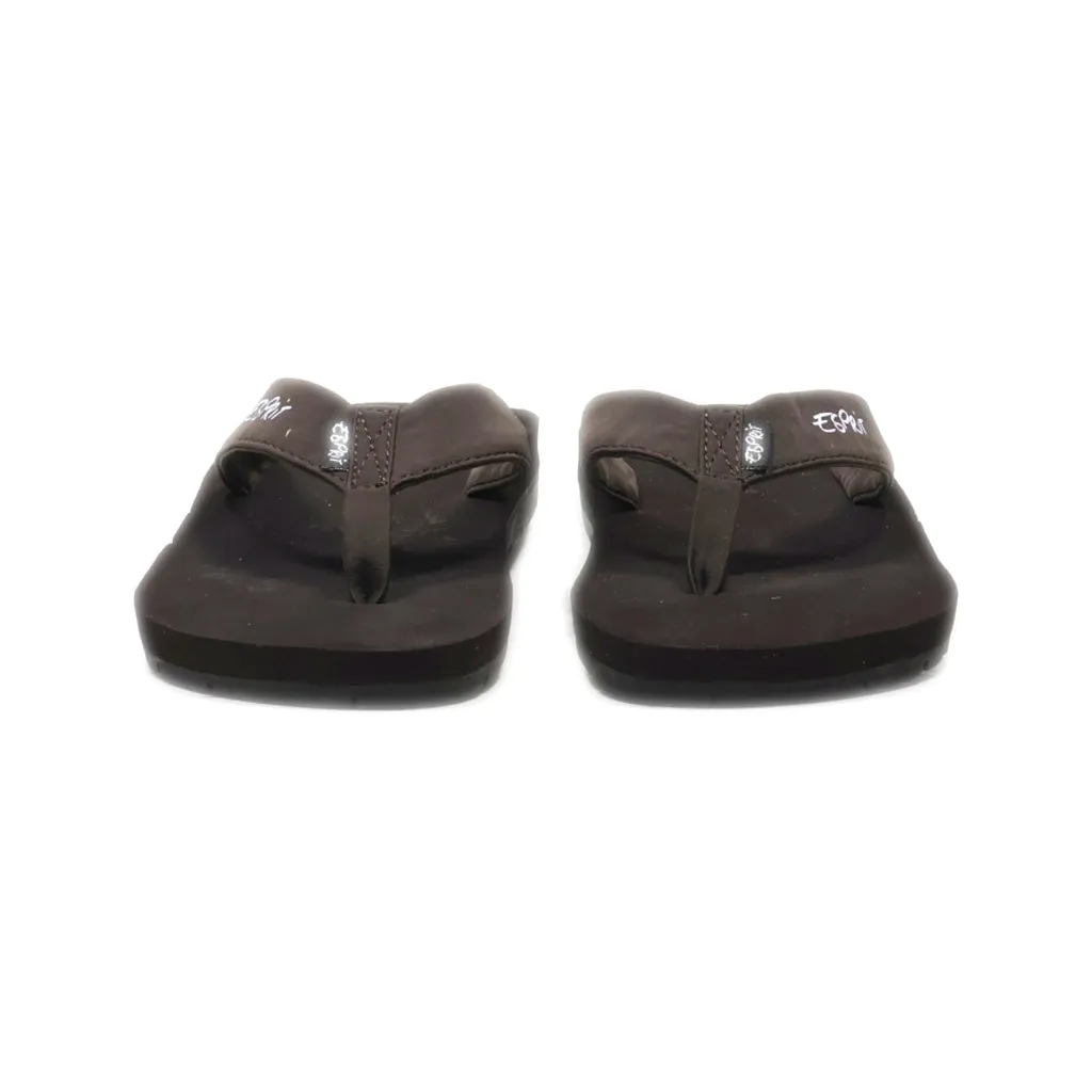 Esprit Flip Flops Fabric Black Colour For Women