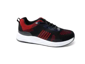 FITec 9712 Red - Men's Knitted Walking Comfort Shoe