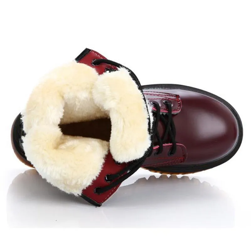 Funki Buys | Boots | Women's Men's Winter Fur Lined Boots