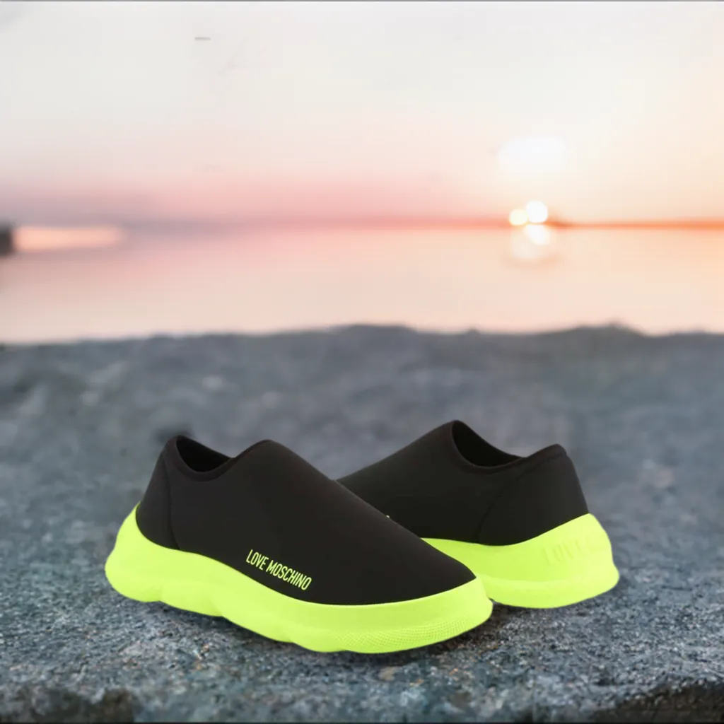 Green Slip-On Shoes