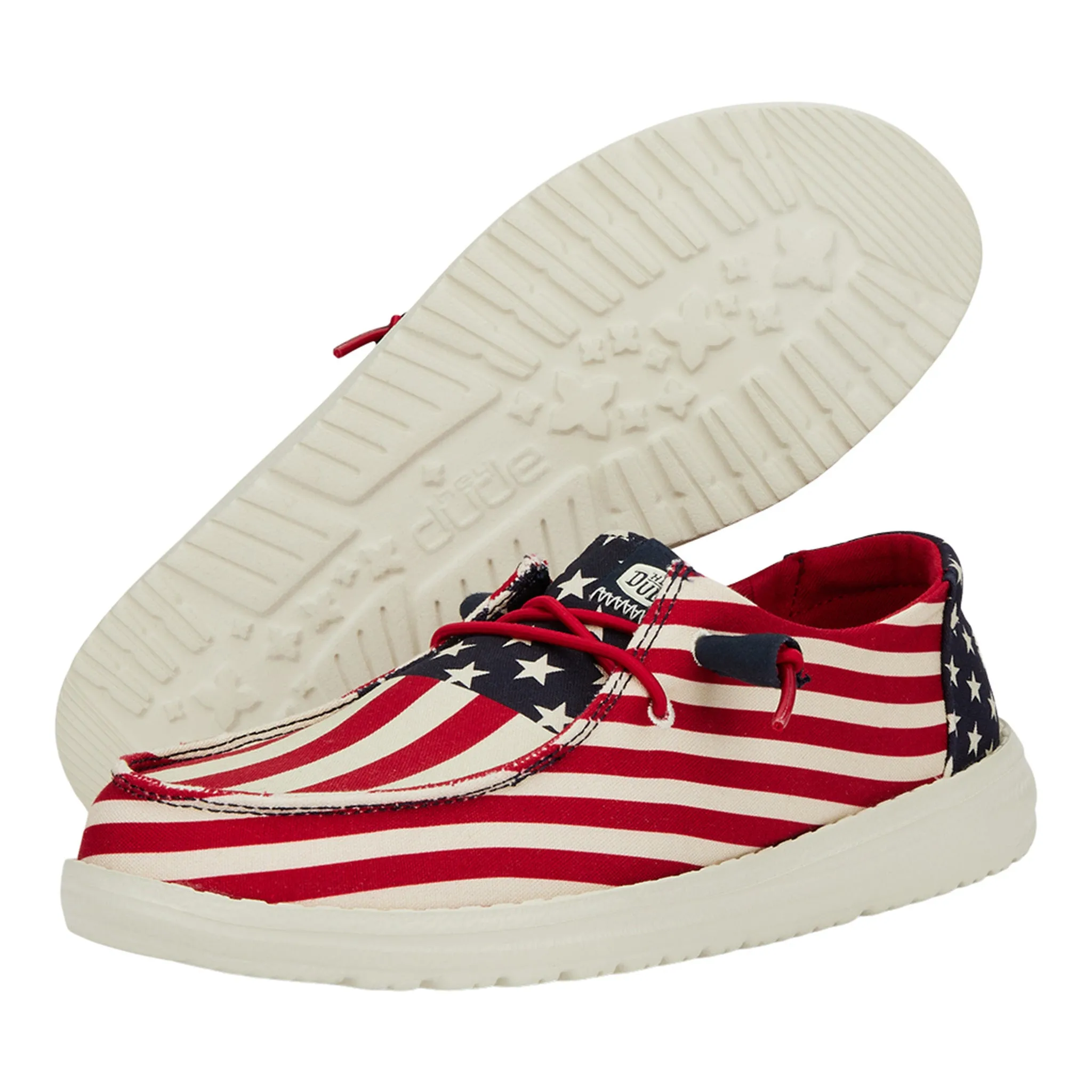 Hey Dude Wendy Americana Flag Shoes