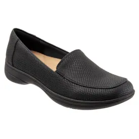 Jacob Black Snake Loafer Shoes