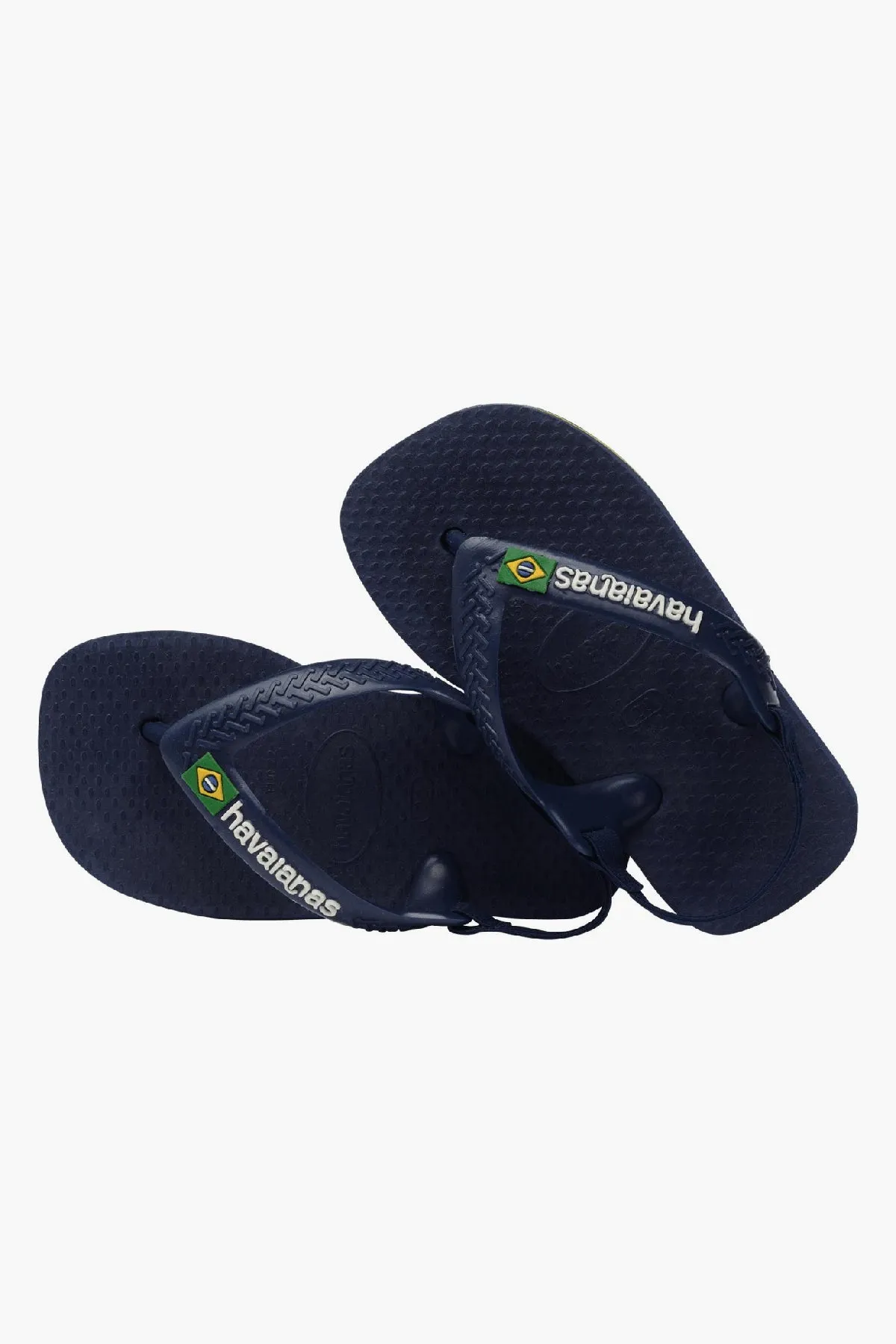 Kids Flip Flops Havaianas Brazil Baby Navy