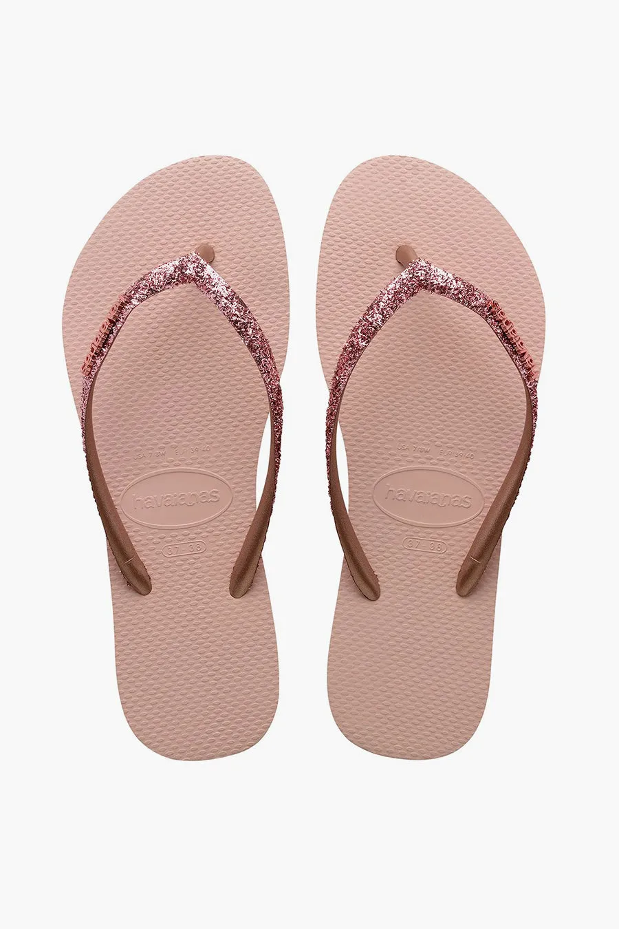 Kids Flip Flops Havaianas Glitter