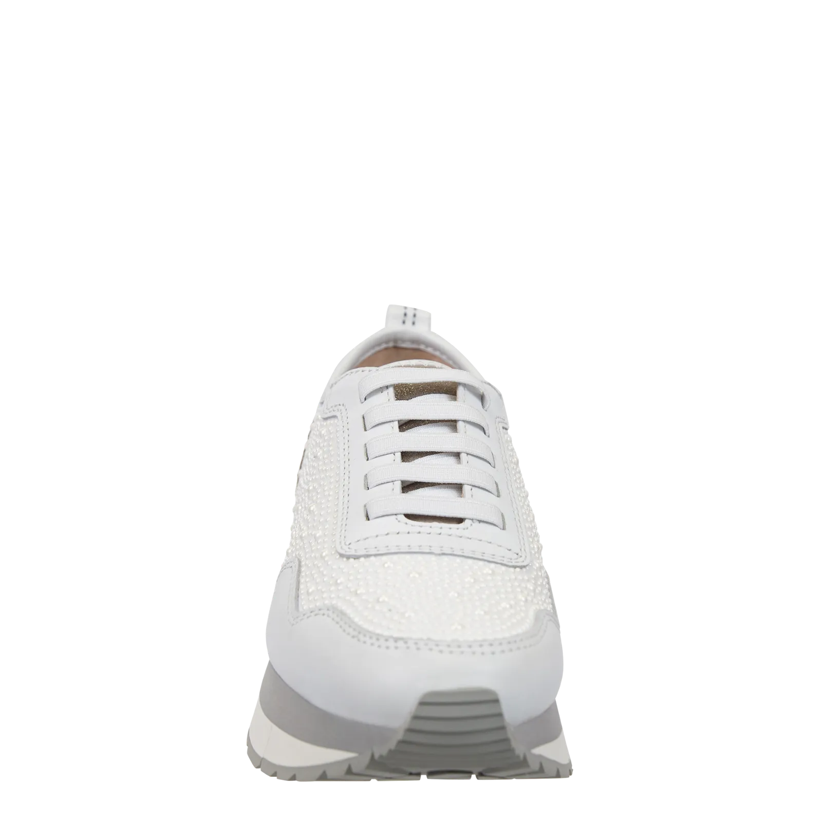 KINETIC in WHITE PEARL Platform Sneakers