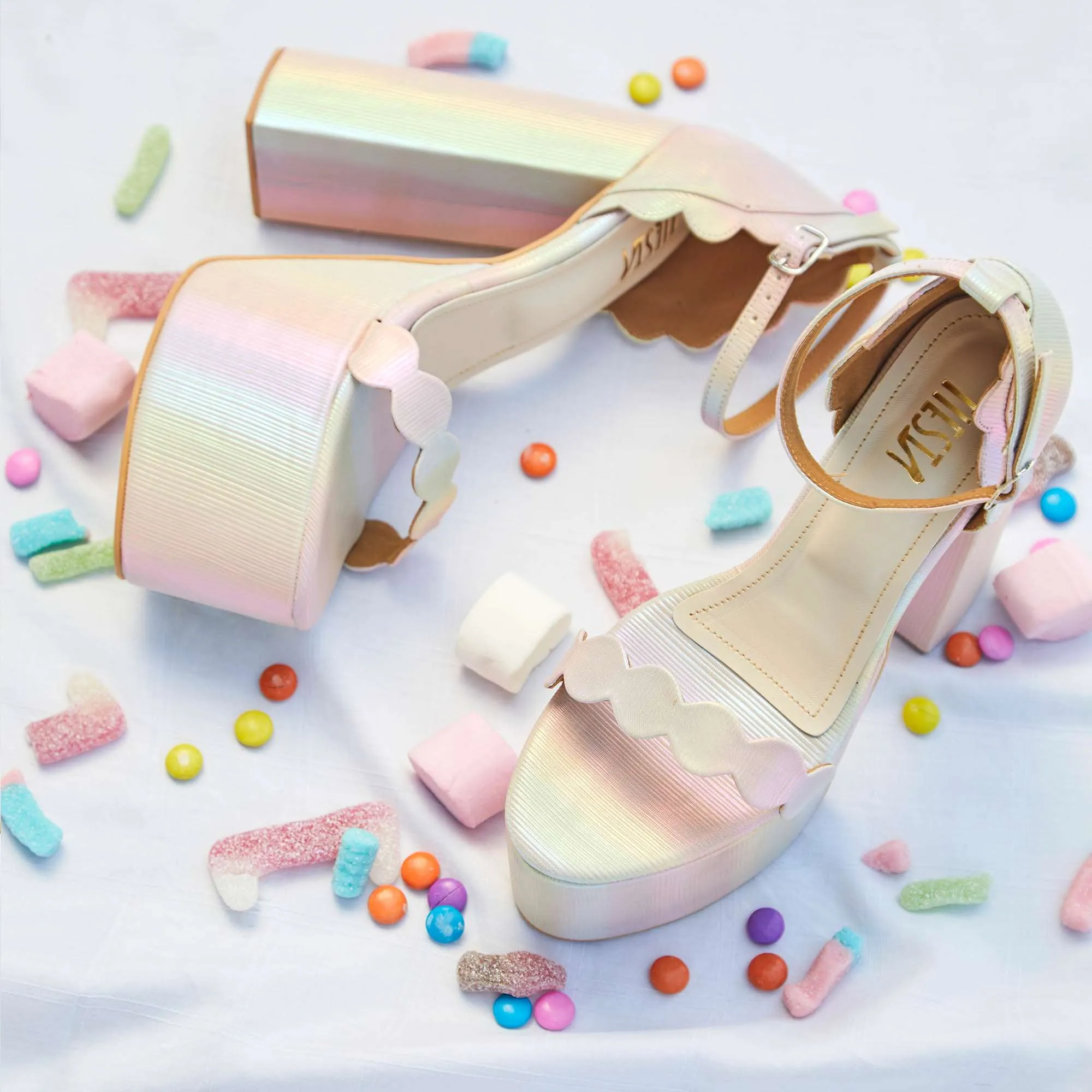 Lollipop Block Heels - Sugar Rush