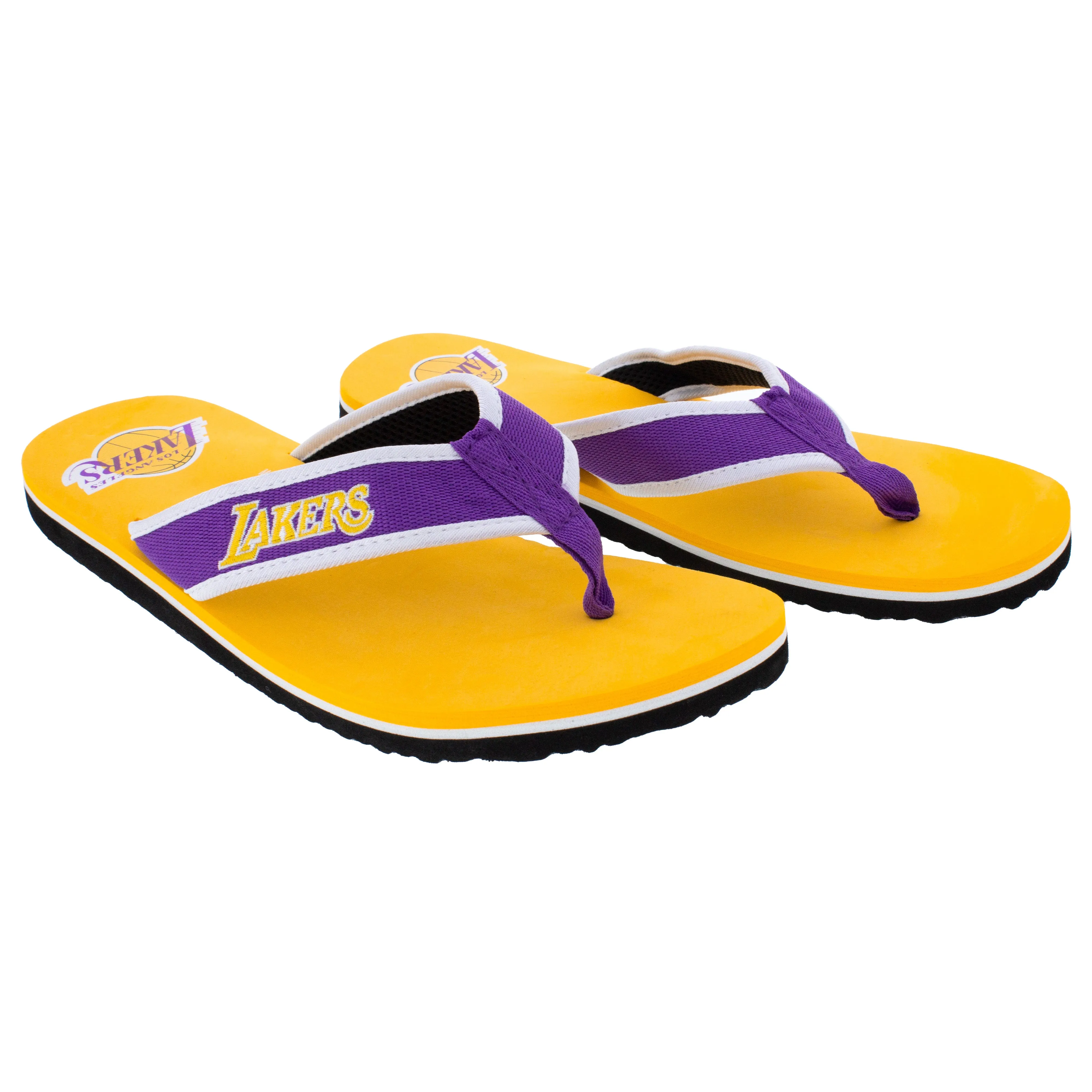 Los Angeles Lakers Contour Flip Flop