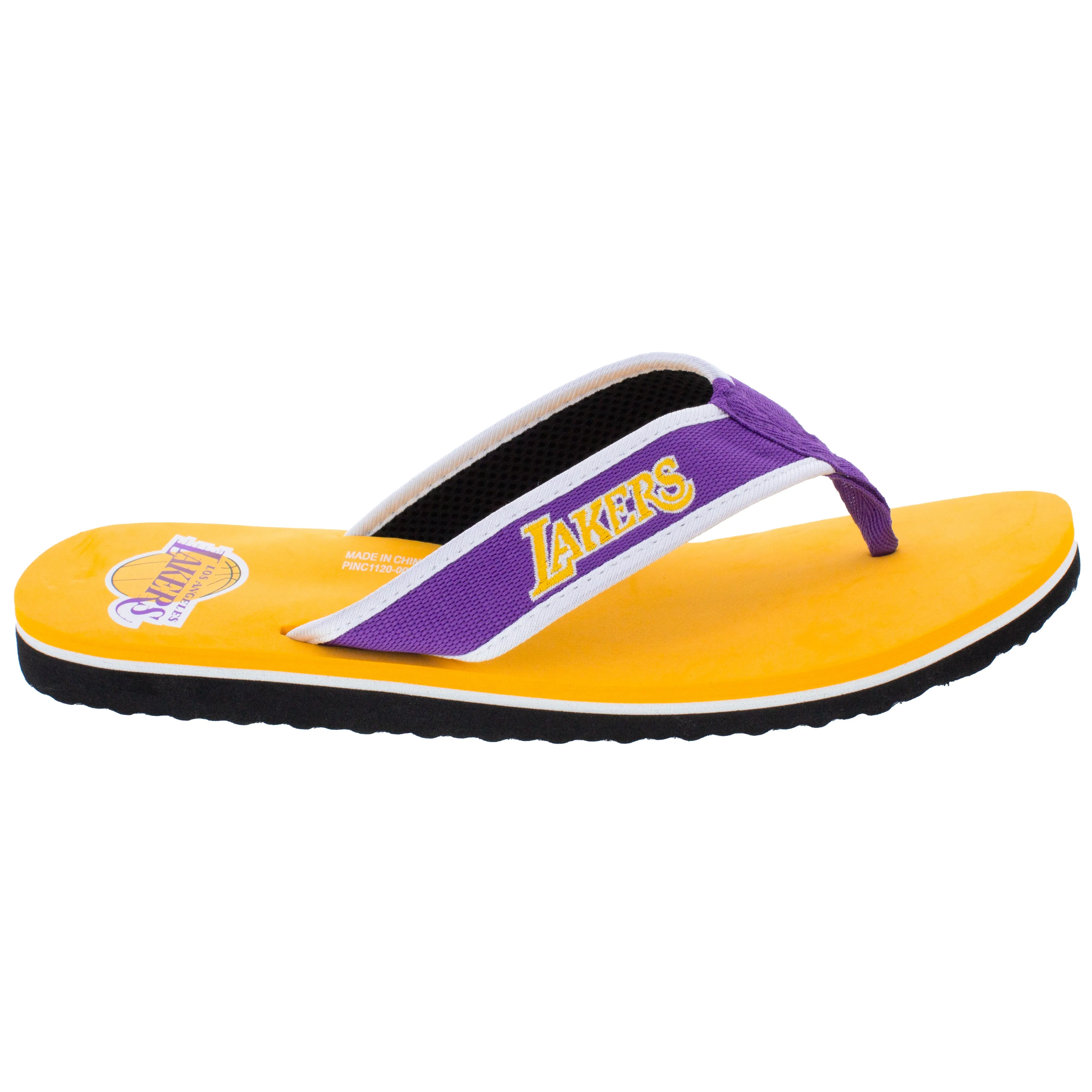 Los Angeles Lakers Contour Flip Flop