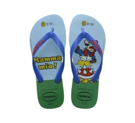 Mario Bros Flip Flops