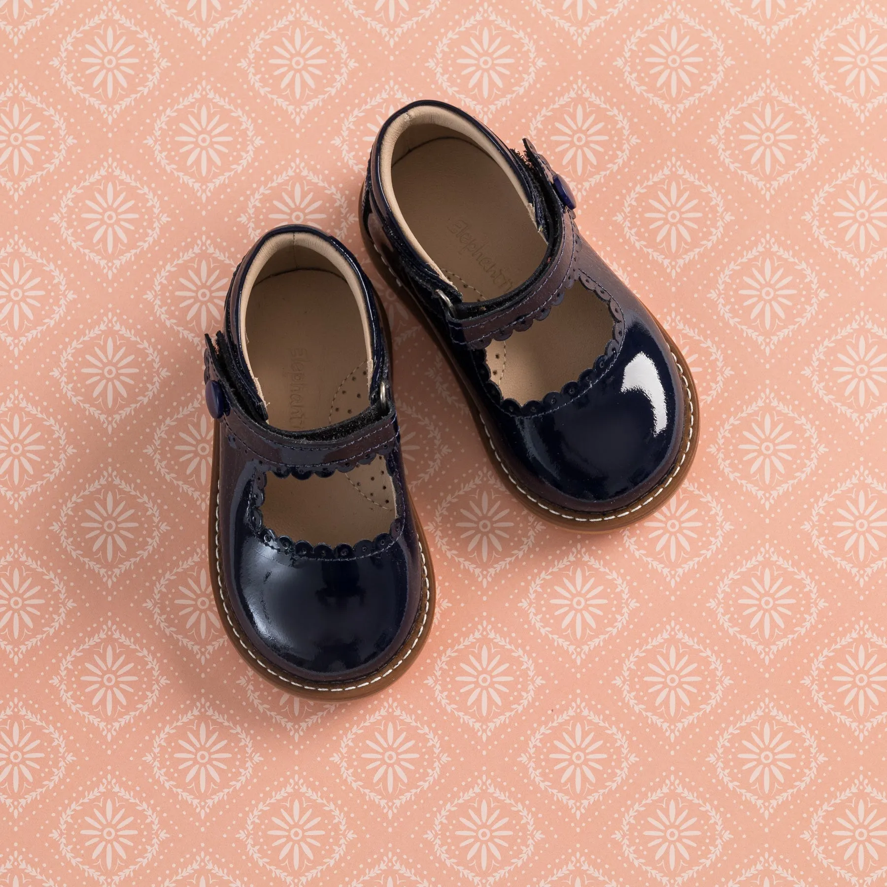 Mary Jane Toddler Patent Navy Blue