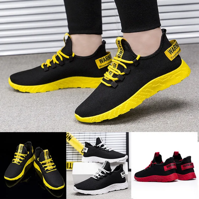 Men Running Shoes Breathable Sneakers