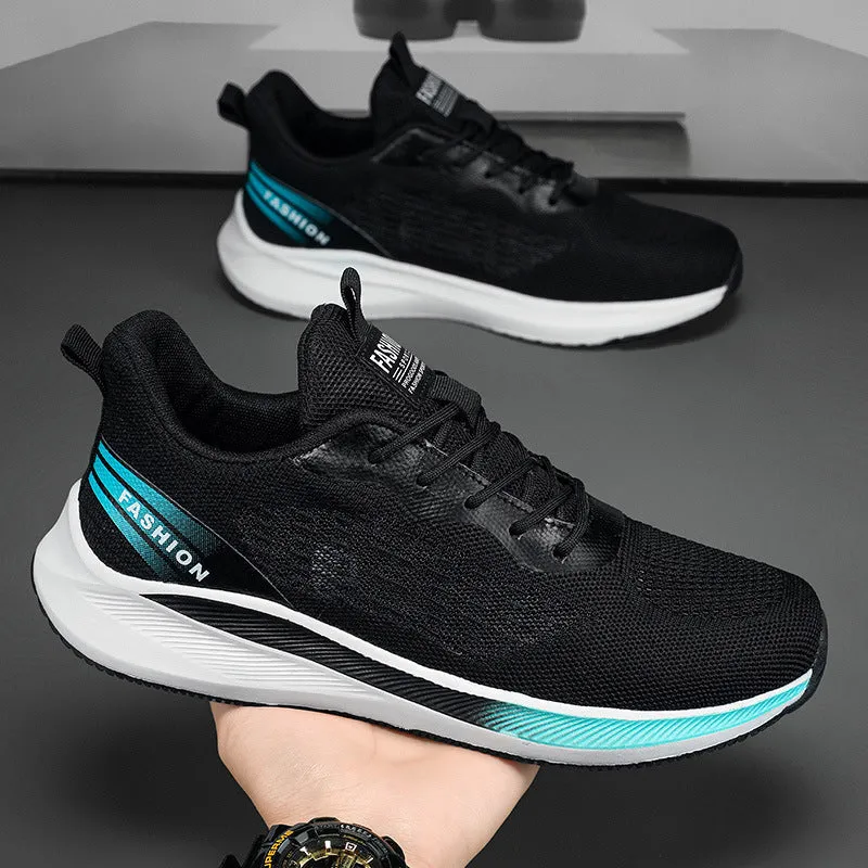 Men Stylish Summer Breathable Mesh Running Sneakers