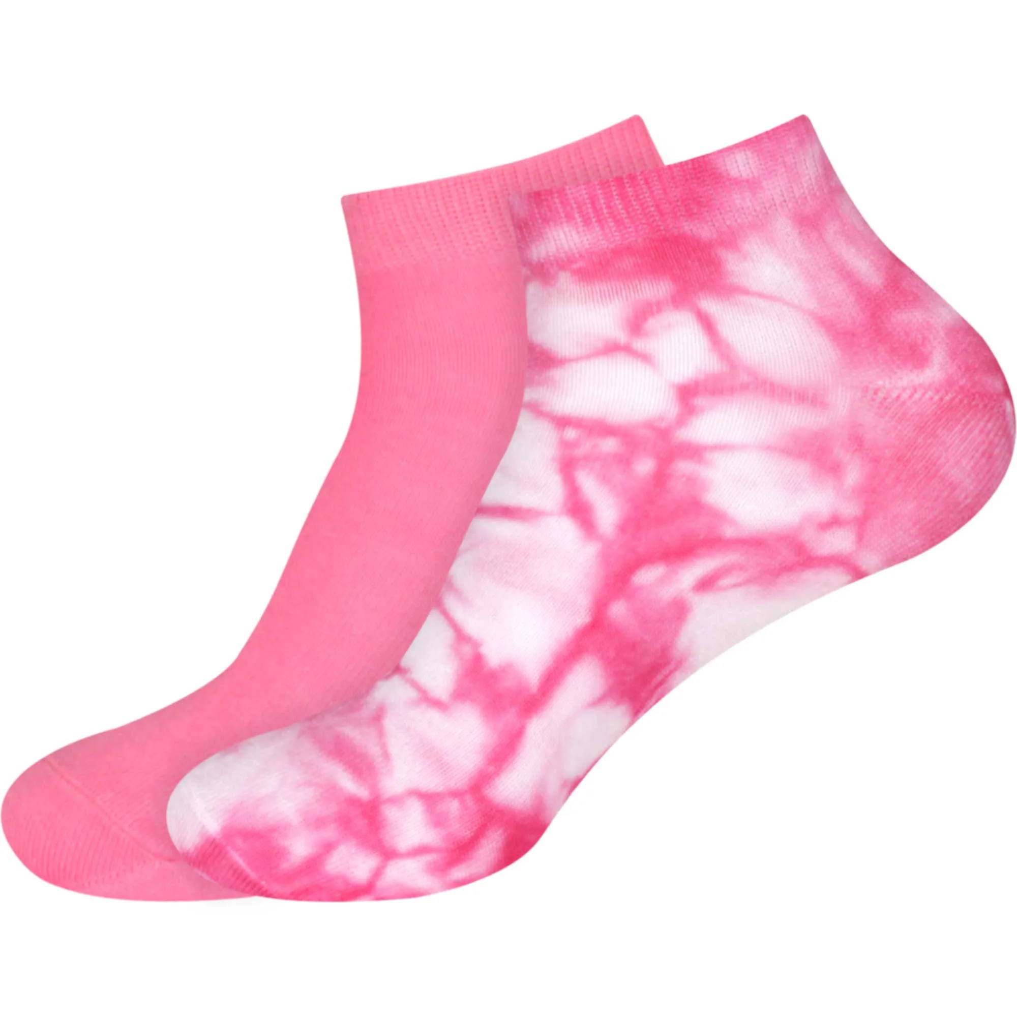 Men's Bamboo Tie Dye Ankle Socks, 2 Pairs