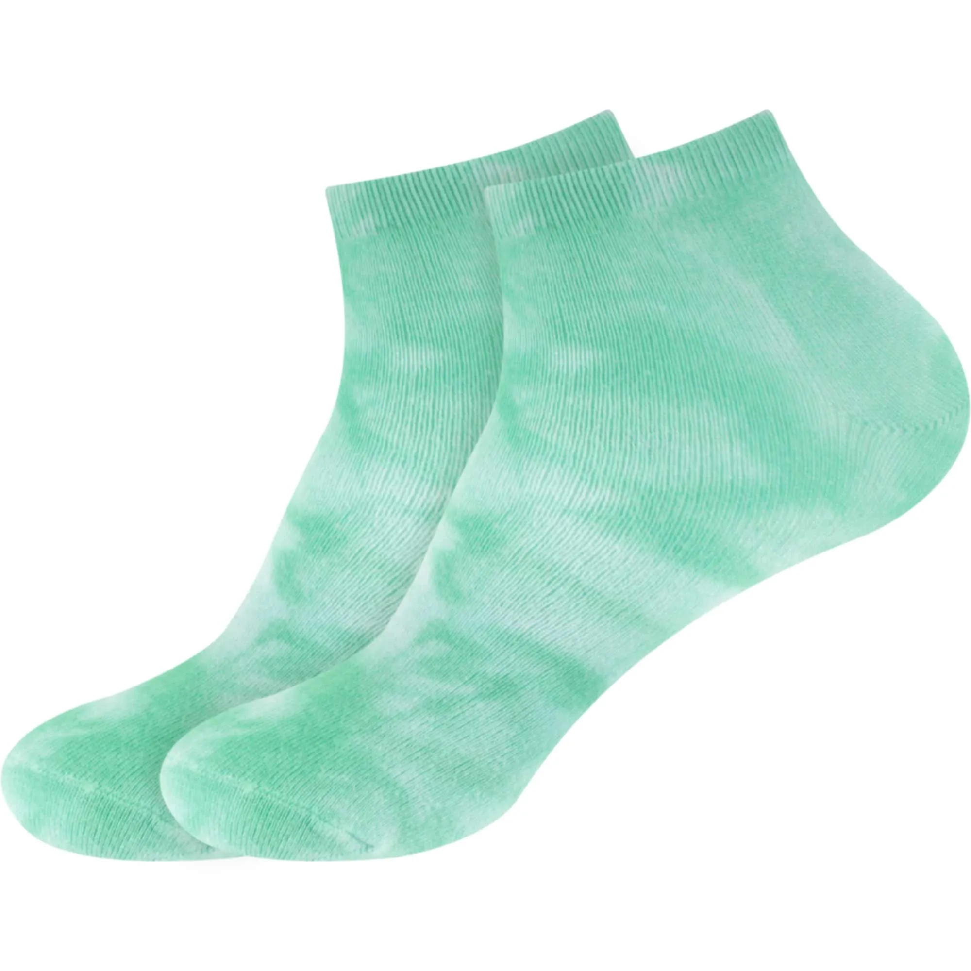 Men's Bamboo Tie Dye Ankle Socks, 2 Pairs