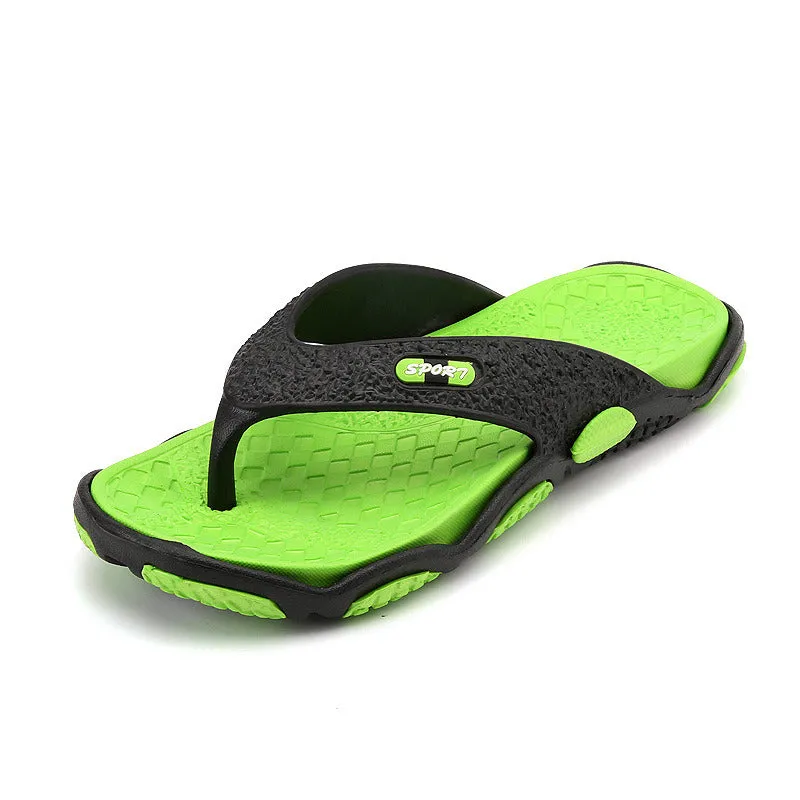 Men's Summer Non-slip Flip-flops Sandals Summer Korean Personality Flip-flops Men's Beach Sandals