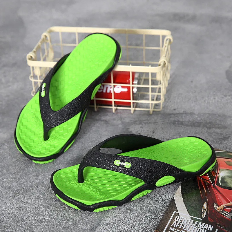 Men's Summer Non-slip Flip-flops Sandals Summer Korean Personality Flip-flops Men's Beach Sandals