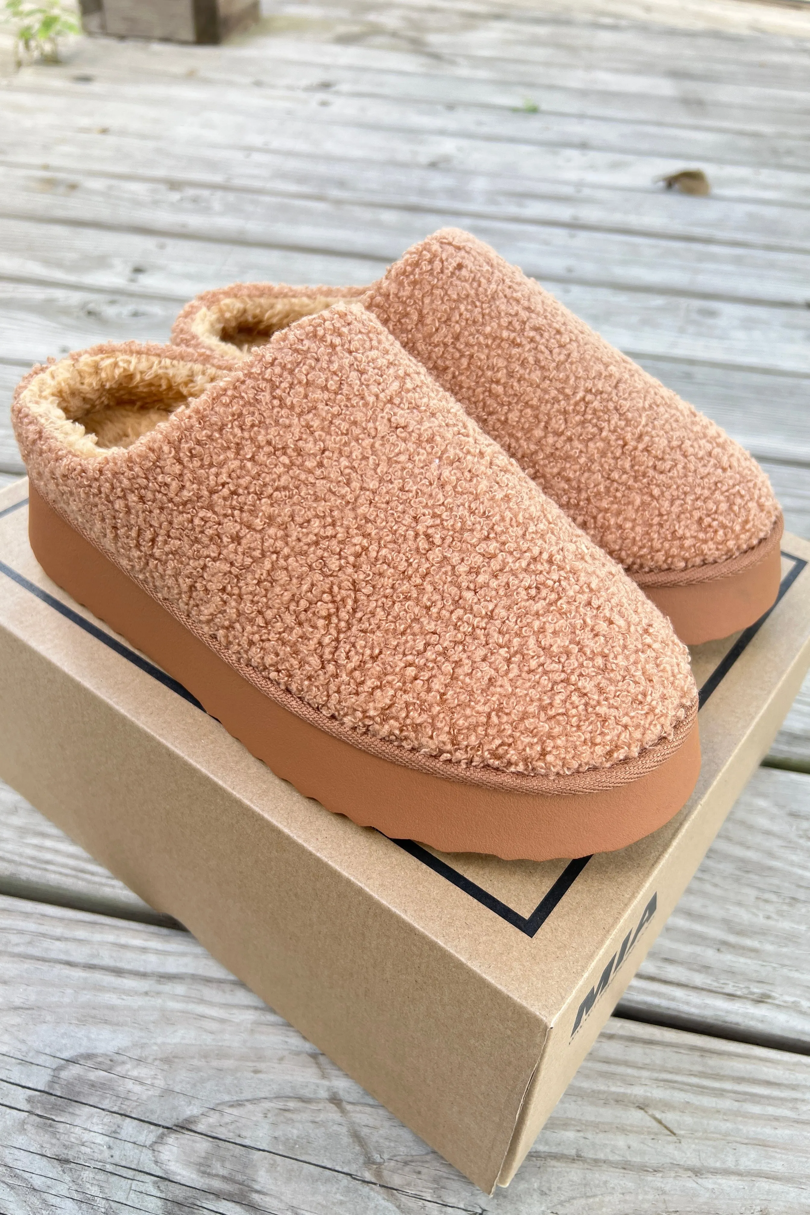 MIA Sherpa Slip Ons