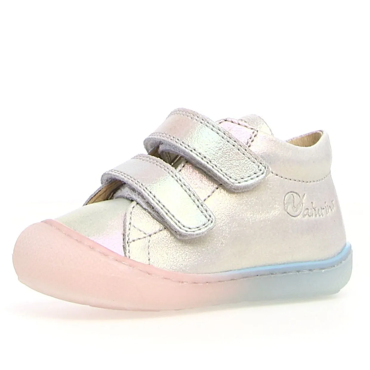 Naturino Cocoon VL Girl's Casual Shoes - Degrade' White