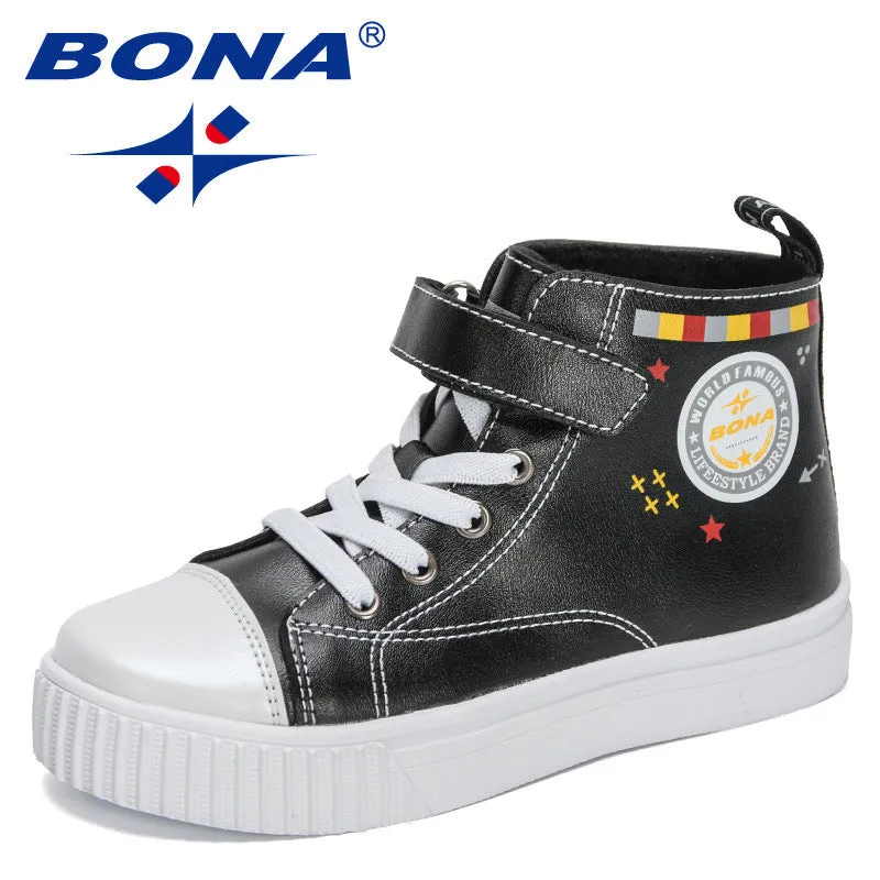 New Designers Fashion High-top Sneakers Boys Girls Breathable Sports Running Shoes