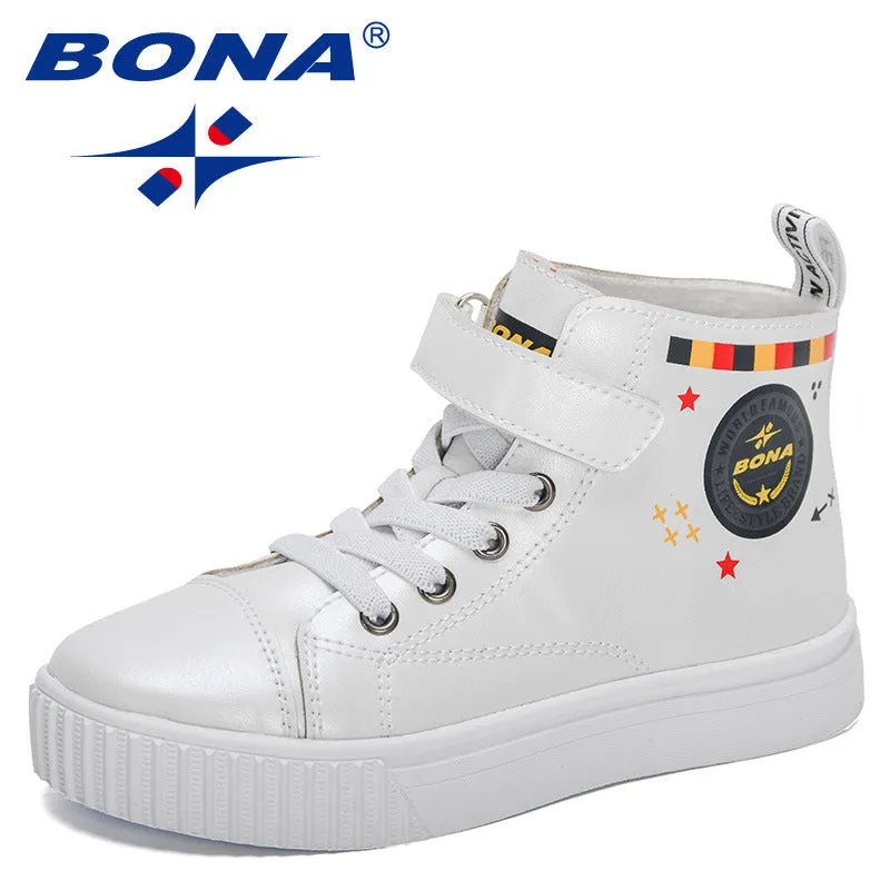 New Designers Fashion High-top Sneakers Boys Girls Breathable Sports Running Shoes