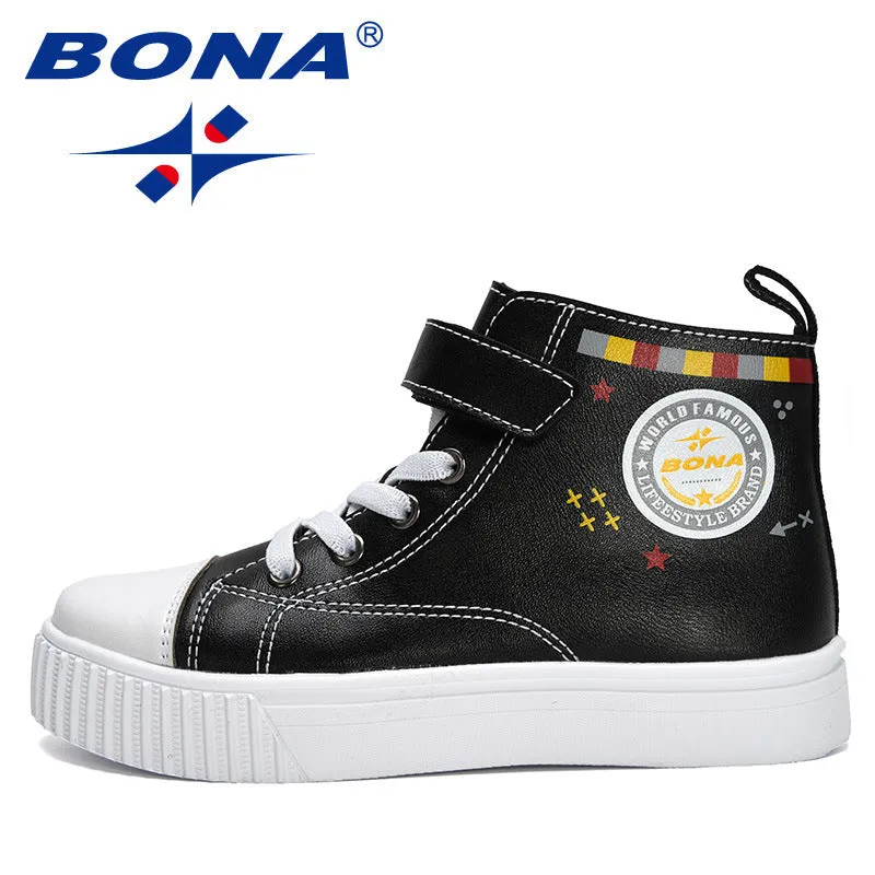 New Designers Fashion High-top Sneakers Boys Girls Breathable Sports Running Shoes