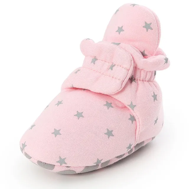 Newborn Baby Socks Shoes Cotton Comfort Soft Anti-slip Warm Infant